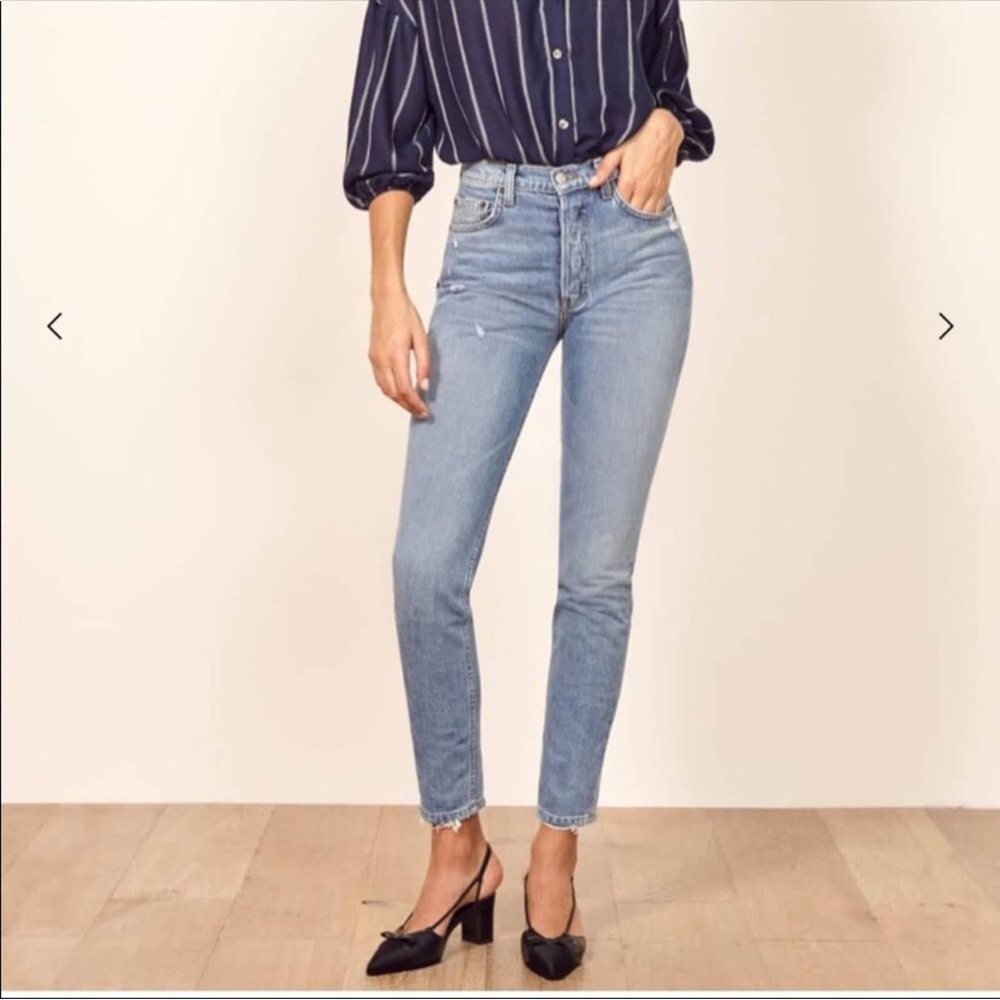 Reformation Melissa High & Skinny Jeans